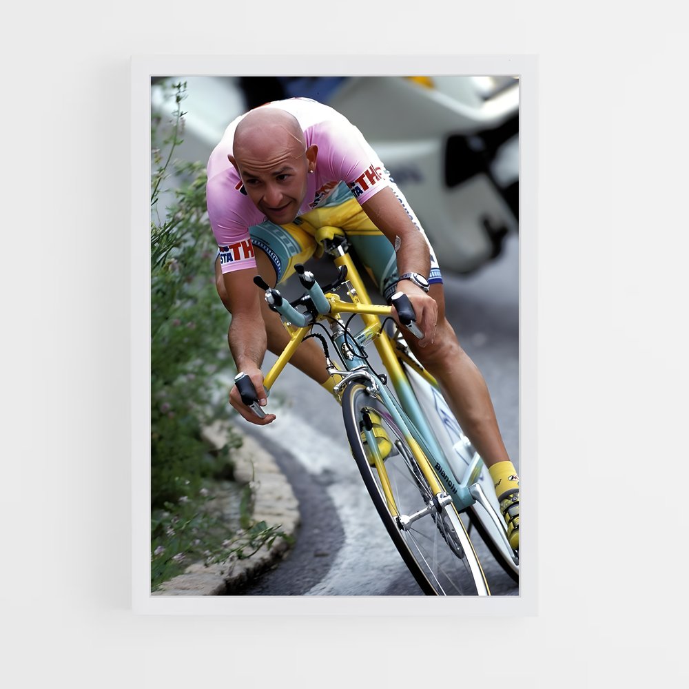 Poster Marco pantani – affiche Cyclisme (vue 3)